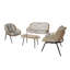 Chaise longue d'extérieur en métal Allmeria