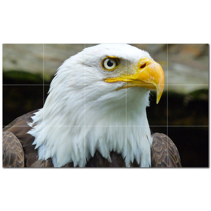 8 in. x 8 in. Ceramic Decorative Mural