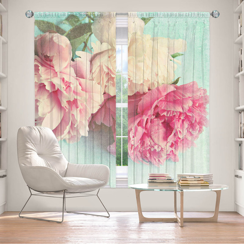Paire de rideaux obscurcissant en polyester Barnali, L 40 po x L 82 po
