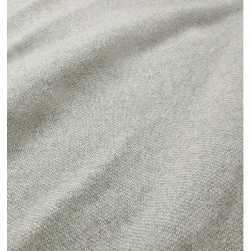 Cervino Wool Square Pillow Cover & Insert, Gray