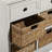 Beverly Wood 4 Baskets and 2 Drawers Storage Unit-1923130303