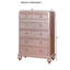 Mobilier de chambre à coucher de style contemporain avec garniture de miroir 1Pc