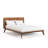 Nevio Mid-Century Modern Wood Platform Bed-111846661