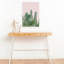 Reproduction d'art mural rose, désert, cactus, minimaliste, moderne, plante abstraite, plante grasse, nature tropicale-129971113