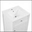 Meuble-lavabo à fermeture en douceur avec tablette réglable-1262296542