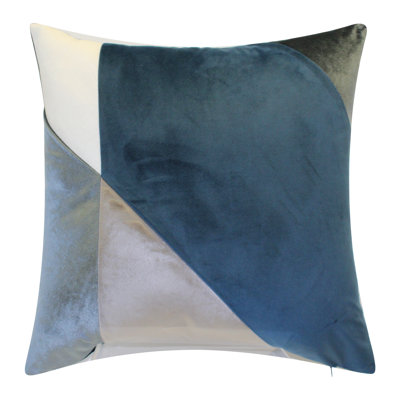  Colorblock Square Decorative Pillow