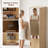 Wardrobe Armoire Closet With Mirror and Storage Shelves