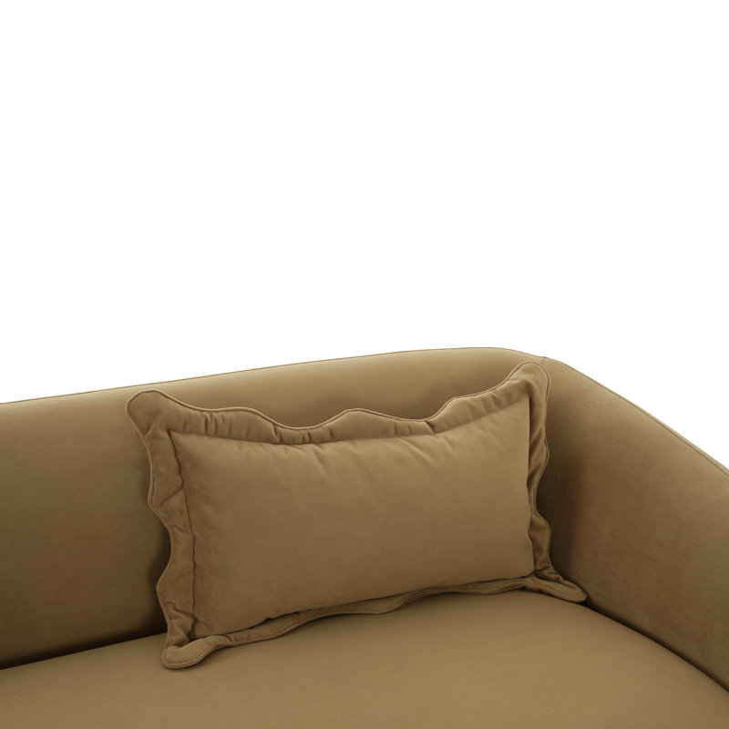 Canapé Tov Furniture, Velours brun