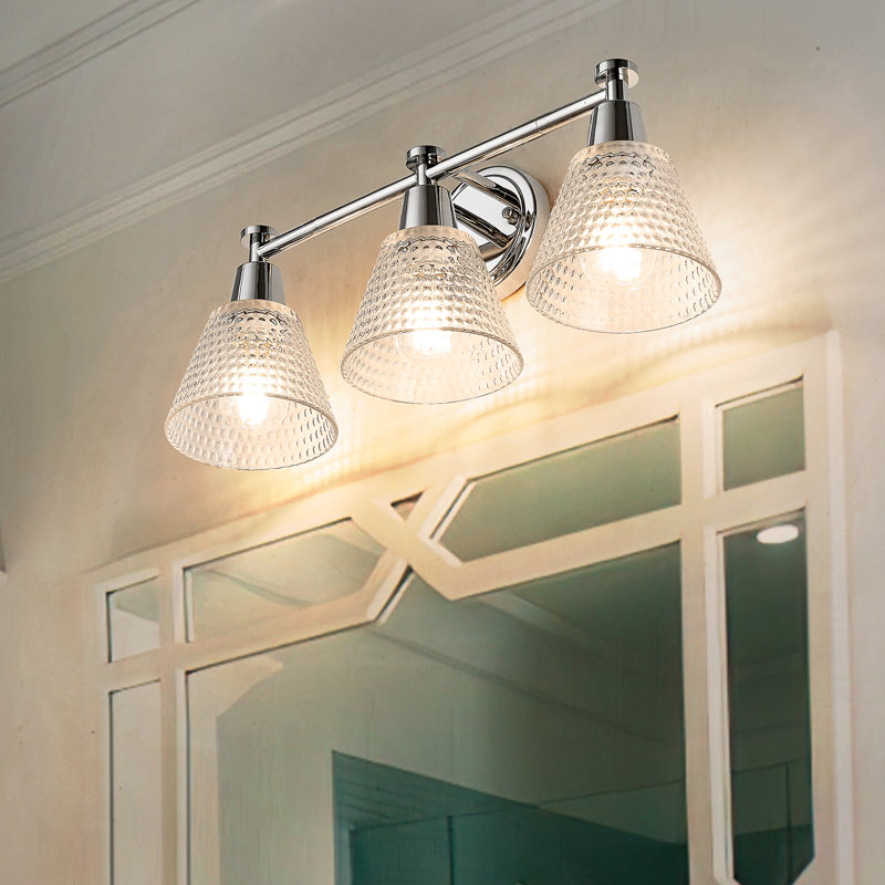 Batheaston 3 - Light Dimmable Vanity Light, Chrome
