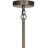 Angelica 4 - Light Iron Cone Chandelier
