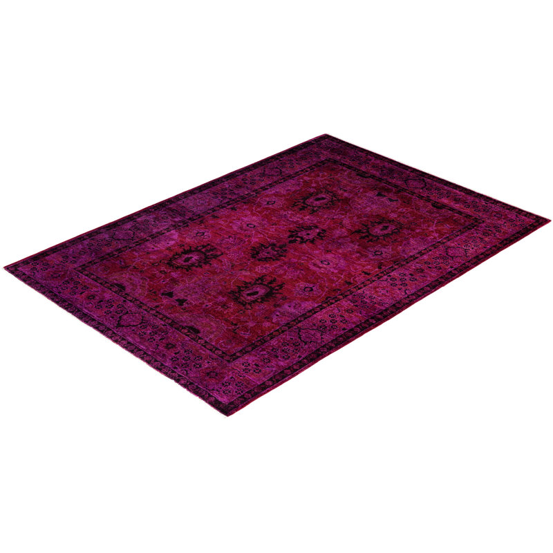 Tapis unique 4 pi 3 po x 5 pi 7 po Huckstep