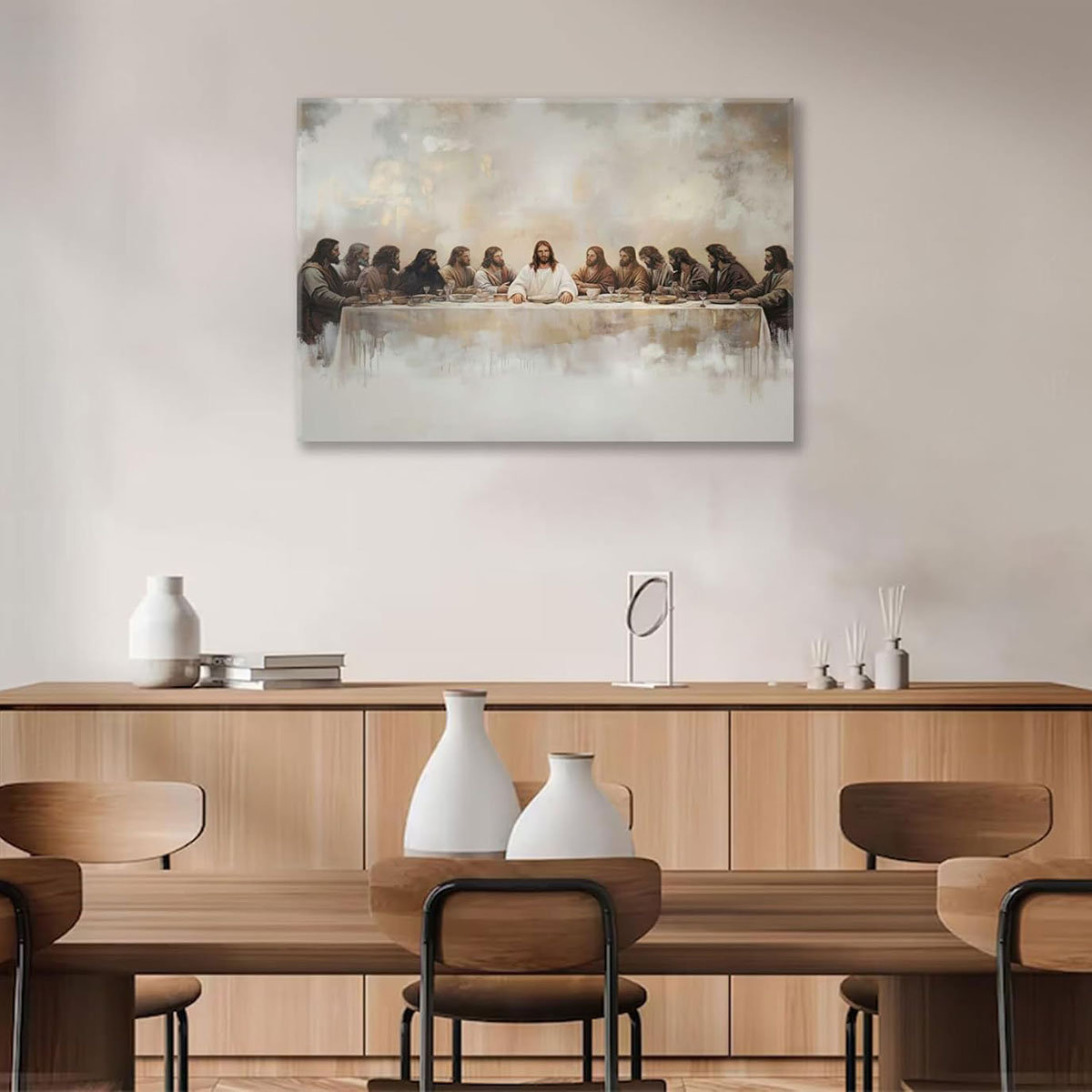 Astoria Grand Jesus Last Supper Wall Art Christian Wall Decor Jesus And ...