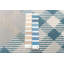 Tapis de couloir gris / bleu en polyester tissé à plat 2 pi 6 po x 8 pi Mazuri-917238809
