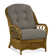 Chaise avec accoudoirs en rotin Everglade