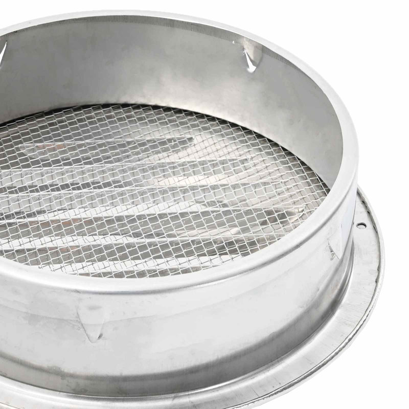 VidaXL Stainless Steel Vent Cover, 5cm H x 19cm W x 19cm D
