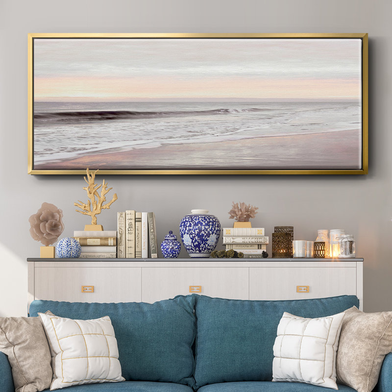 «Dawn on the Horizon I», toile encadrée, H 8 po x l 20 po