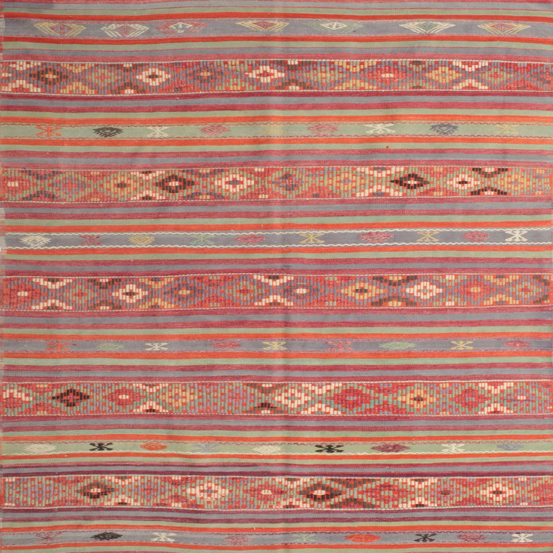 Southwestern Indoor Rug, Square 4'
