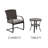 Georgie-Mae 2 - Person Patio Conversation Set with Cushions