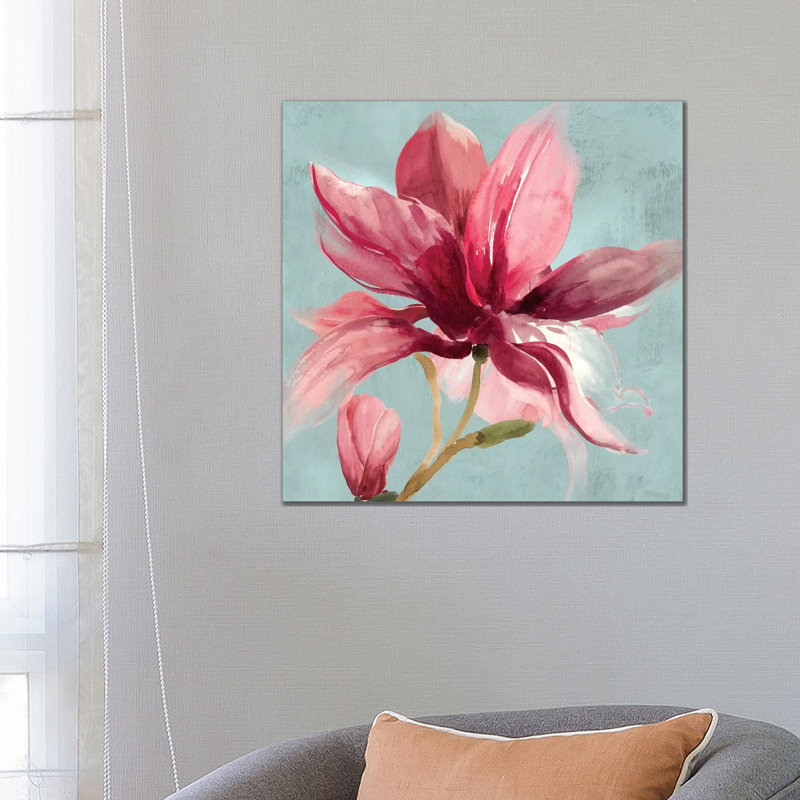Sweetpea II by Asia Jensen - Wrapped Canvas Painting