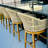 Aleza Outdoor Patio Bar Stools With Waterproof Soft Cushion-758588252-758588253-758588254