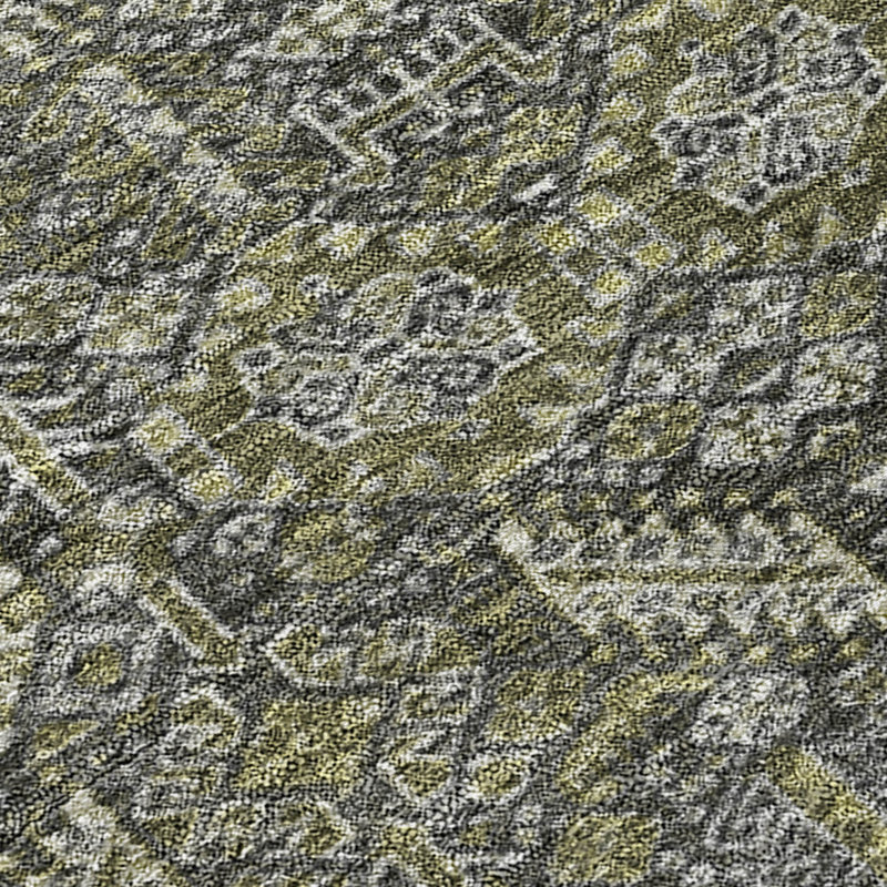 Benninger Washable Floral Indoor / Outdoor Rug, Runner 2'3" x 7'6"