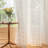 2 Panel White Voile Sheer Curtains For Living Room Pompom Window Drapes Rod Pocket Party Wedding Decor Valance Door Curtains Net Panel, 132x241cm-130318347