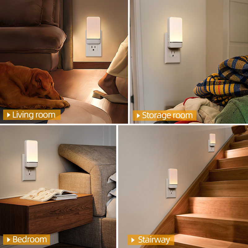 LED Motion Sensor Night Light 2-Pack
