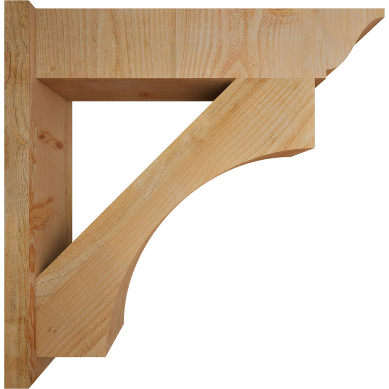 Persienne en bois Westlake, P 32 po x H 32 po, Sapin Douglas de 8 po (sciage brut)