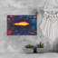 The Golden Fish Fish Violet Beach Wall Art Print - Print-401481927