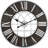Chapel Solid + Manufactured Wood Wall Clock