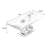 Pudens Metal Base Dining Table