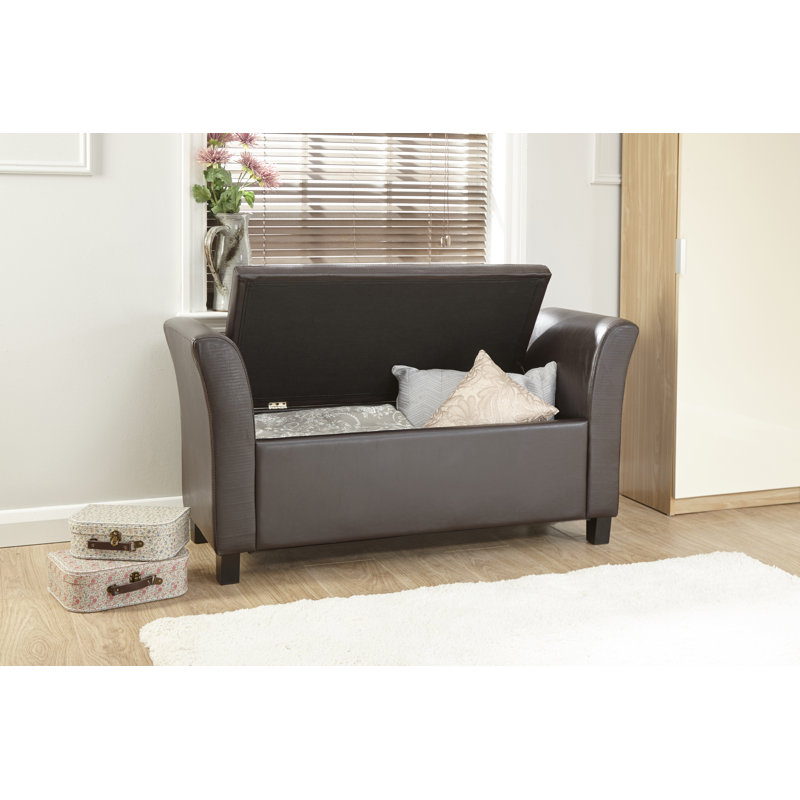 Ashley Storage Bench, Brown