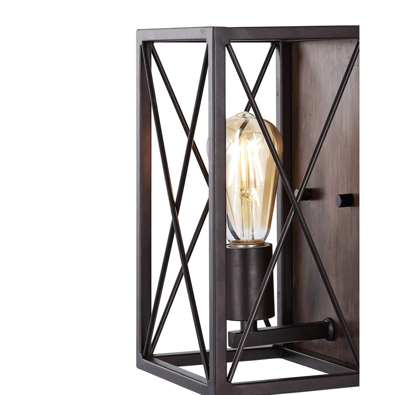 Iron Flush Mounted Sconce