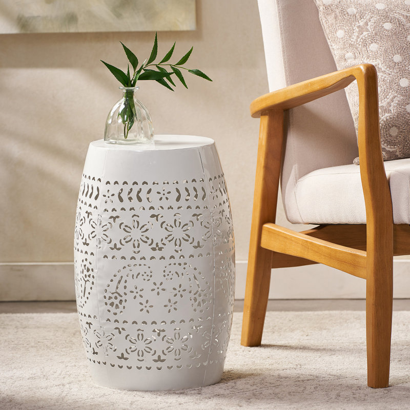 Table d'appoint, Blanc