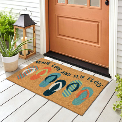 Tapis d'entrée antidérapant Gunnell
