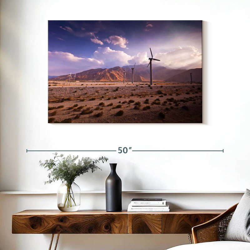 Lilie California Windmills, H 26 po x l 39 po