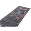 Tapis bleu marine de haute qualité noué à la main