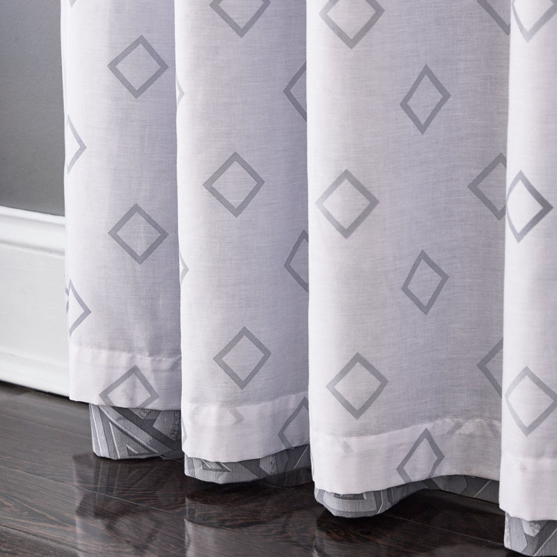 Catherine Lansfield Eyelet Room Darkening Curtains, Width 137cm x Drop 168cm