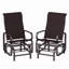 Ensemble de chaises hautes et chaises longues coulissantes pour l'extérieur-2063268624