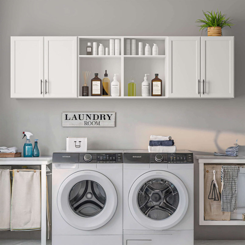 Laundry Room Cabinets Shelves Set