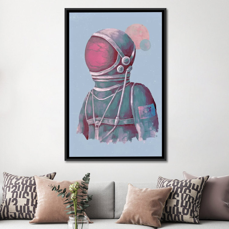« terran », peinture sur toile tendue, H 26 po x l 18 po x P 1,5 po, Toile avec cadre noir, Pas de tapis