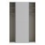 Tangia 2 Door Manufactured Wood Wardrobe