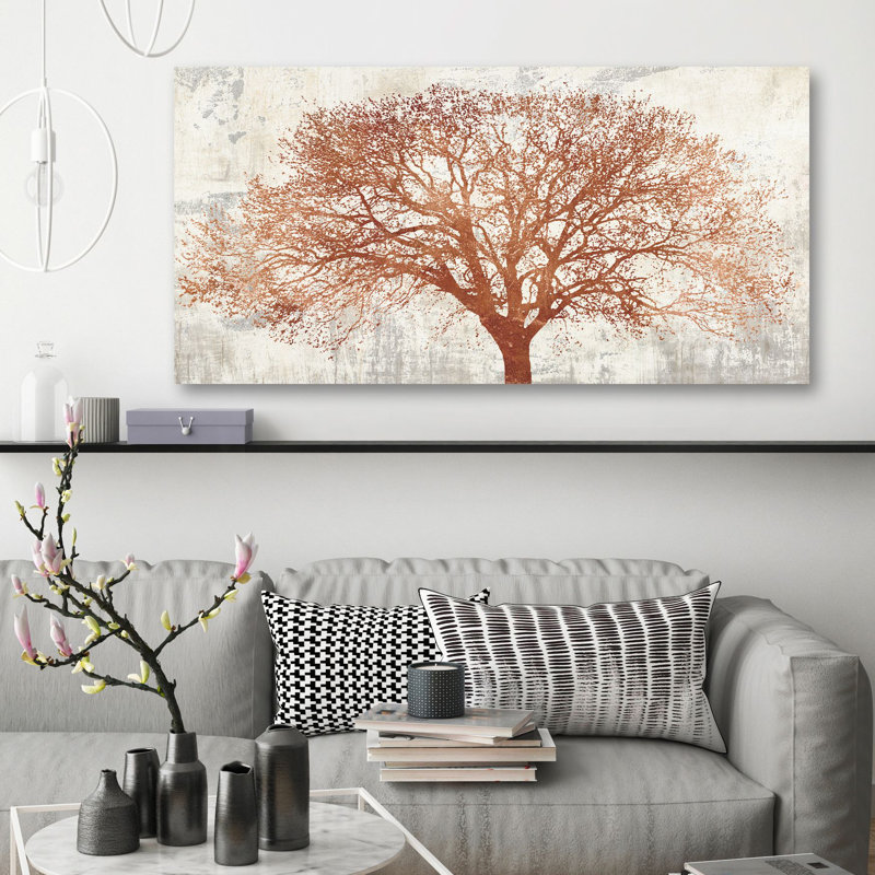 Tree Of Bronze by Alessio Aprile - Wrapped Canvas Print, 60cm H x 120cm W x 4cm D