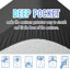 Surmatelas en damier Crotty 350g-970939367-970533950