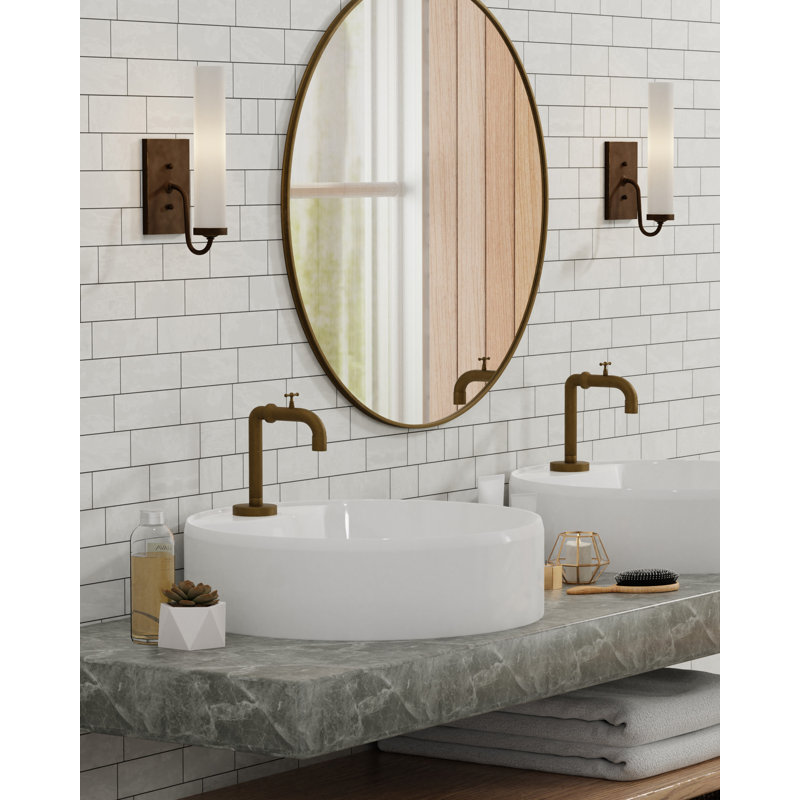  Brindisi 1 - Light Armed Sconce, Antique Brass