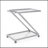 Metal Bar Cart