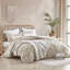 Ensemble d'édredon léopard en chenille Peri Home