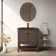 30" Herringbone Design Single Bathroom Vanity with Ceramic Top