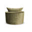 Upholstered Swivel Armchair-1903443030