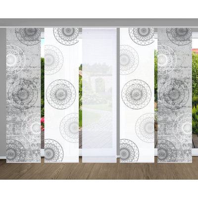 Semi Sheer Sliding Panel